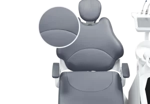 Backrest lumbar support of High Grade Dental Unit ZA-208Q2 Backrest lumbar support