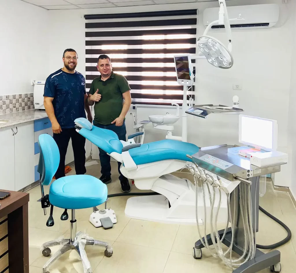 dental chair installation case 1 How to Choose a Good Dental Assistant Chair